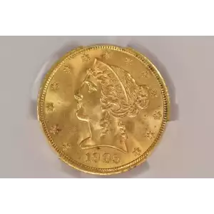 1905 5 Lib CACG MS66 (4)