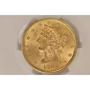 1899 5 Lib NGC MS65 CAC CAC