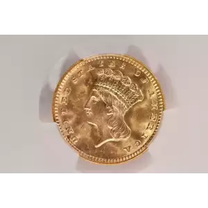 1889 Gold Dollar T3 CACG MS66 (4)