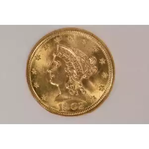 1902 2.5 Liberty NGC MS67