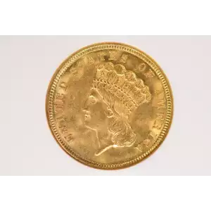 1854 3 Princess NGC MS64