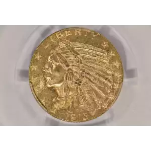 1915 5 Indian PCGS MS63 CAC CAC
