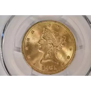 1901 10 Liberty PCGS MS65Plus CAC CAC