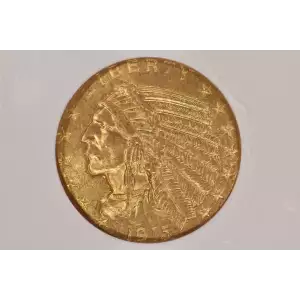 1915 5 Indian NGC MS63