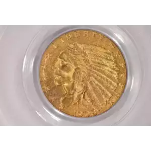 1908 $2.5 Ind PCGS MS63