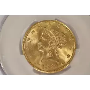 1901-S $10 Lib NGC MS65 CAC CAC