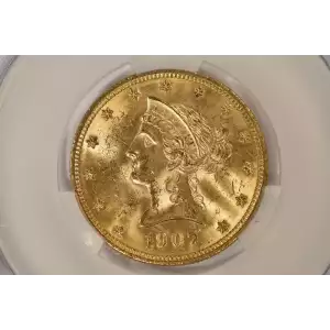 1907 10 Lib CACG MS63 (4)