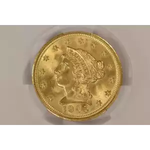 1905 2.5 Lib CACG MS66 (4)