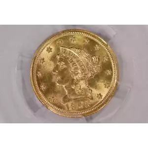 1905 $2.5 Lib PCGS MS65 CAC CAC