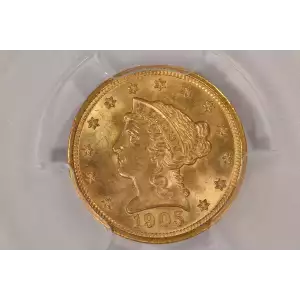 1905 2.5 Lib PCGS MS65 CAC CAC (2)