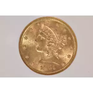 1901-S $5 Lib NGC MS64 CAC CAC