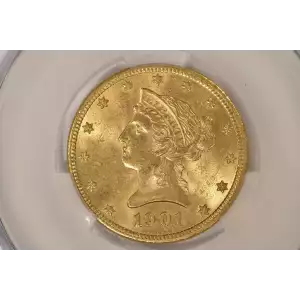 1901 10 Lib CAC MS62 (4)