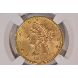 1899 $5 Lib NGC MS65+ CAC CAC (3)