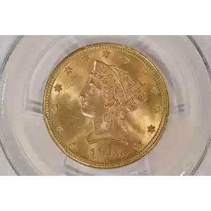 1901 10 Lib PCGS MS65CAC CAC