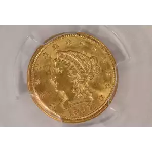 1907 $2.5 Lib PCGS MS64 CAC CAC