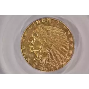 1913 $5 Ind PCGS MS63