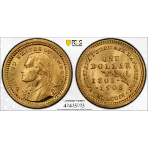 1903 LA Purchase - Jefferson PCGS MS66 CAC CAC (2)